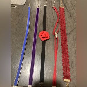 Woman’s chokers. Stylish